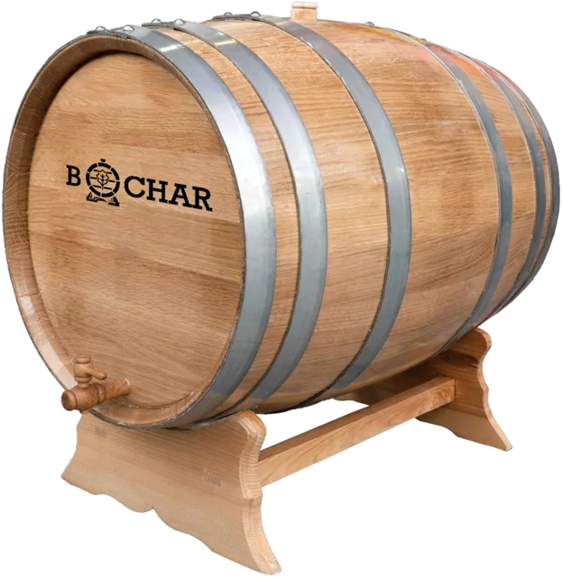 Thùng gỗ sồi Bochar 20 lít để mộc, không phủ sơn
